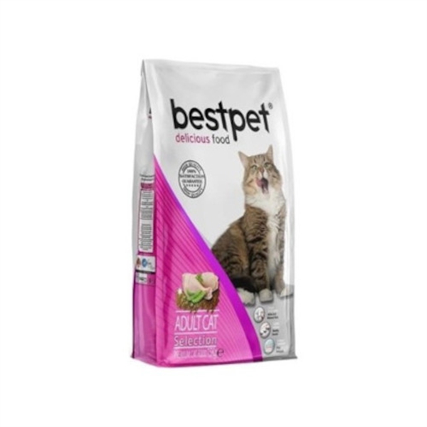 Resim Bestpet Selection Tavuklu Yetişkin Kedi Maması