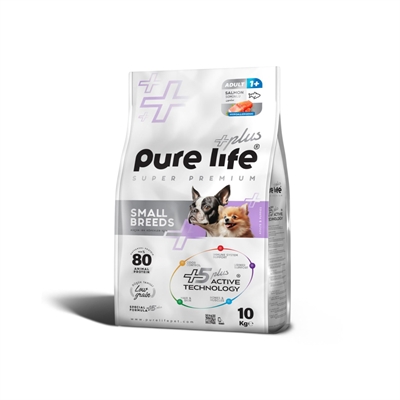 Resim PURE LİFE PLUS SMALL ADULT SOMONLU KÖPEK MAMASI 10 KG