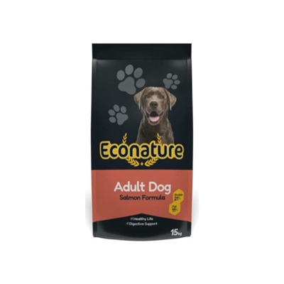 Resim Econature Somonlu Yetişkin Köpek Maması 1 kg